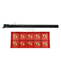 7*125mm Lathe Tool Holder Index Bore Bar+dcmt070204 Carbide Insert