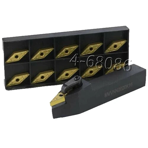 Mvvnn1616k16 Right Hand Lathe Turn Holder Index Tool+ Vnmg160408