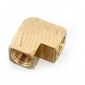 Brass Barstock Female Elbow . 1/2" Female Pipe x 1/2" Female Pipe Elbow 06100-08