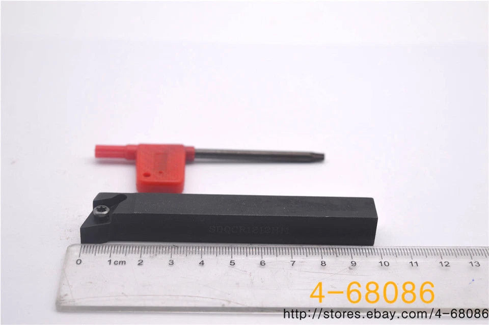 Sdqcr1212h11 12x100mm Lathe External Turning Tool Holder For Dcmt