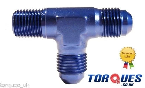 AN -3 (AN3) Tee T Piece 1/8" NPT Adapter On The Run