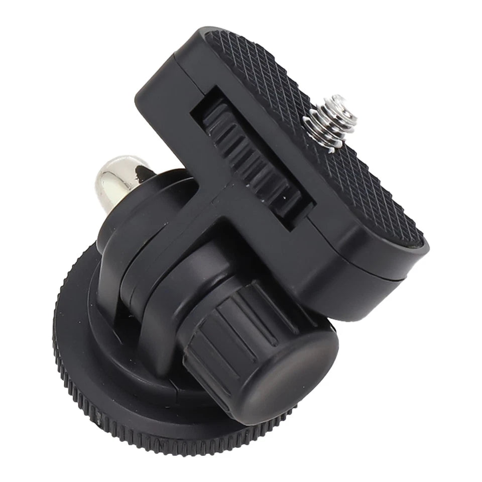 Flexible Cold Shoe Adapter Mount Attach Monitors Lights And