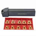 Ser2525m16 Lathe External Thread Turning Tool Holder + 16er Ag60