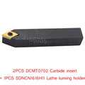 Dcmt0702 Carbide Inserts + Sdncn1616h07 Sdncn 5/8 H07 Lathe Turning