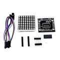 Max7219 8x8 Red Dot Matrix Display Module Kit For | Built Supply Co