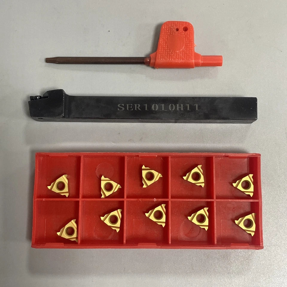 10mm Ser1010h11 External Thread Turning Tool Holder +10* 11er A60