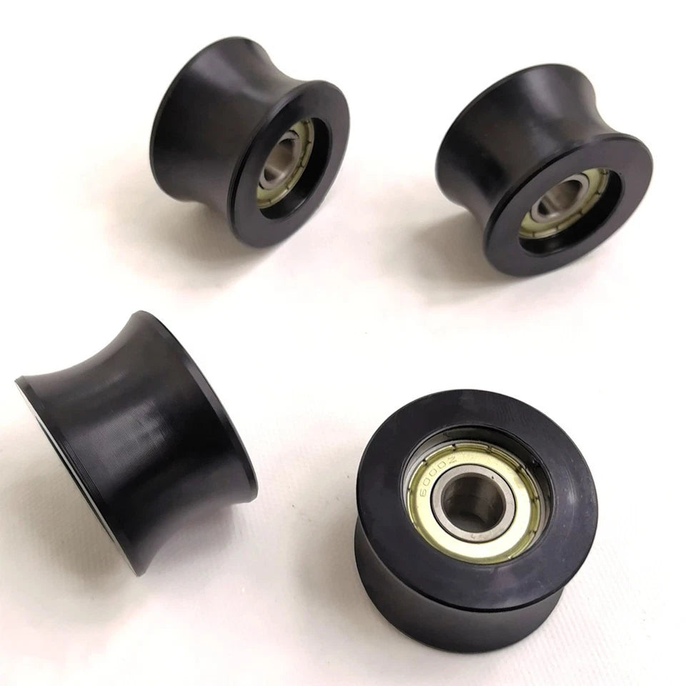 Rowing Machine Accessories 4 Pack Of Guide Wheels For Seamless