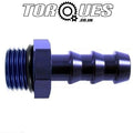AN -8 (AN8) ORB-8 3/4" UNF Male To 10mm 3/8" Barb Adapter Fitting