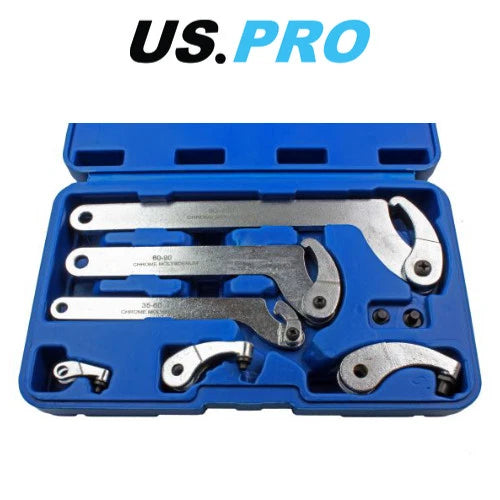 Us Pro Adjustable Hook And Pin Wrench / Spanner / C Spanner 35 -