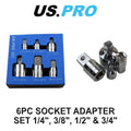Us Pro Socket Adaptor Set - Reducer Set - Step Up And Step Down 3331