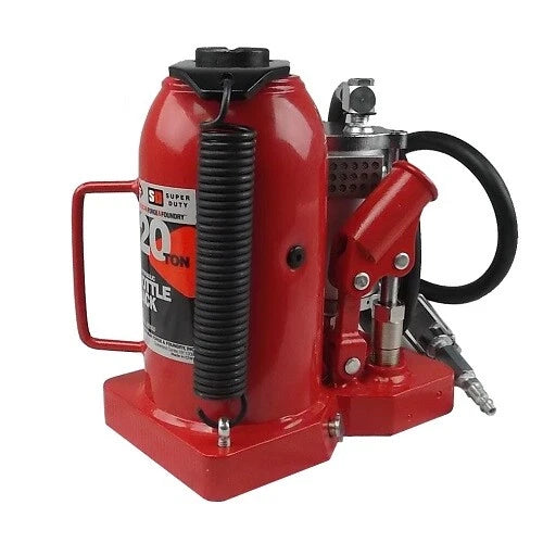 American Forge & Foundry 5620sd Bottle Jack, Air / Hydraulic Super