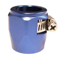 AN -14 (AN14) 28mm Blue Fuel Hose Clamp Finishers