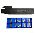 3/4 Mgehr2020-1.5 Lathe Turning Tool Grooving Cutting Holder +