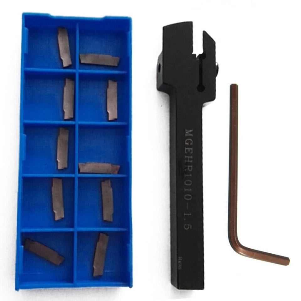 10mm Mgehr1010-1.5 + Mgmn150-g Cnc Grooving Cut-off Holder 1.5 Mm