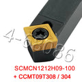 Lathe Turning Tool Holder Scmcn1212h09-1<wbr/>00 + Carbide Insert