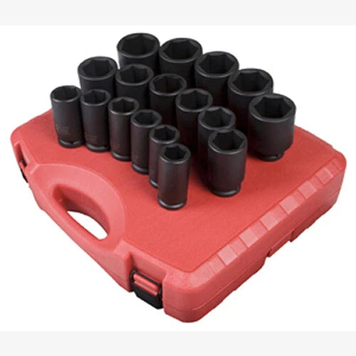 Sunex 4685 3/4" Dr. . Sae Deep Impact Socket Set