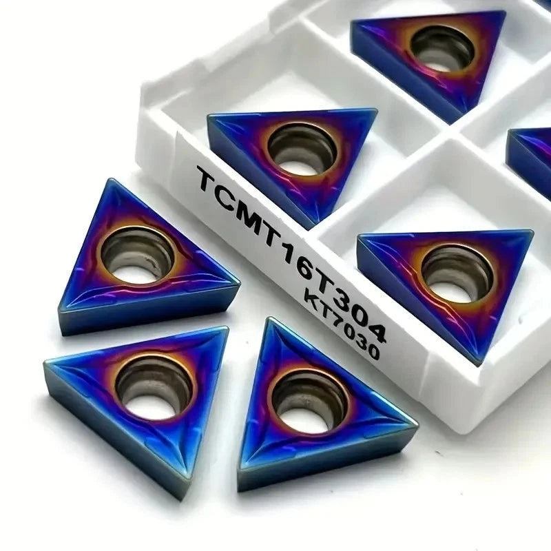 Tcmt32.51 Tcmt16t304 Carbide Inserts Nano-blue Coating Insert Is