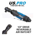 Us Pro Industrial 1/2" Drive Reversible High Torque Air Ratchet 8601