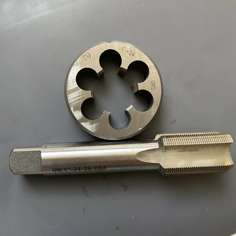 1"-24 Un Hss Right Hand Tap And Die Un Die For Tooth Taps And Round