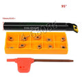 Left Hand Lathe Internal Turning Tool Holder + Dcmt070204 Inserts