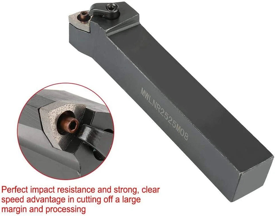 1p 95° Mwlnr2525m08 Cnc Metal Lathe Machining Tool External Turning