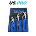 Us Pro Groove Slip Joint Water Pump Pliers Set 1830