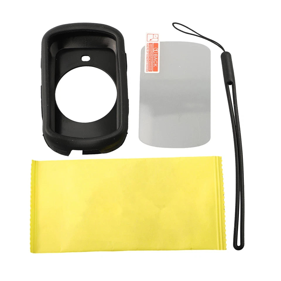 Secure Silicone Cover And Tempered Glass Screen Protector For Garmin