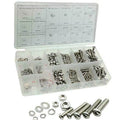 475pc GOLIATH INDUSTRIAL STAINLESS STEEL METRIC NUT PAN SCREW ASSORTMENT SSNB475