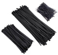 Zip Cable Ties Uv Black 4" 8" 11" Nylon Wire Tie Wraps Made In Usa