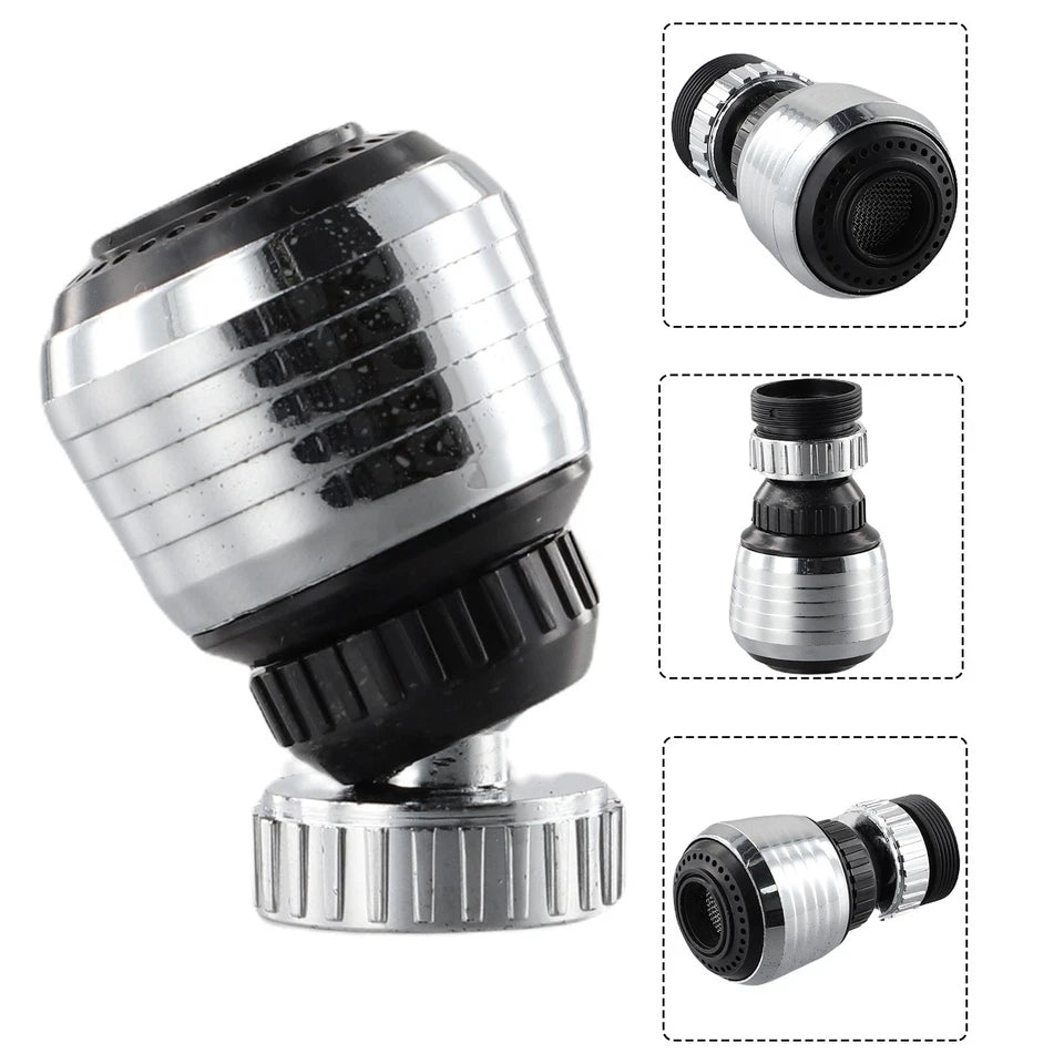 360°rotate Swivel Faucet Nozzle Filter Adapter Water Saving Tap