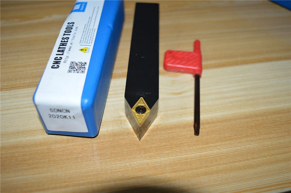 Lathe Turning Tool Holder Sdncn2020k11 20x125mm + Dcmt11t304 Carbide