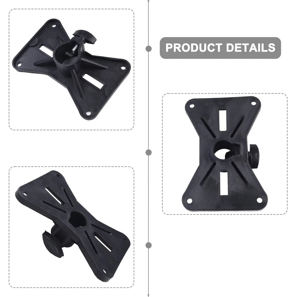 Rotatable 35mm Plastic Mount Tripod Pole Dj Speaker For Stand Adapter