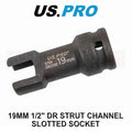 Us Pro Tools 19mm Strut Channel Slotted Socket Unistrut Type Length