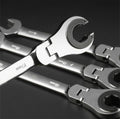 Ratchetfix Tubing Wrench Set Ratcheting Flex Head 72-tooth Car Repair