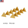 Tpg-322 Tin Cnc Carbide Inserts-golden Tpgn160308