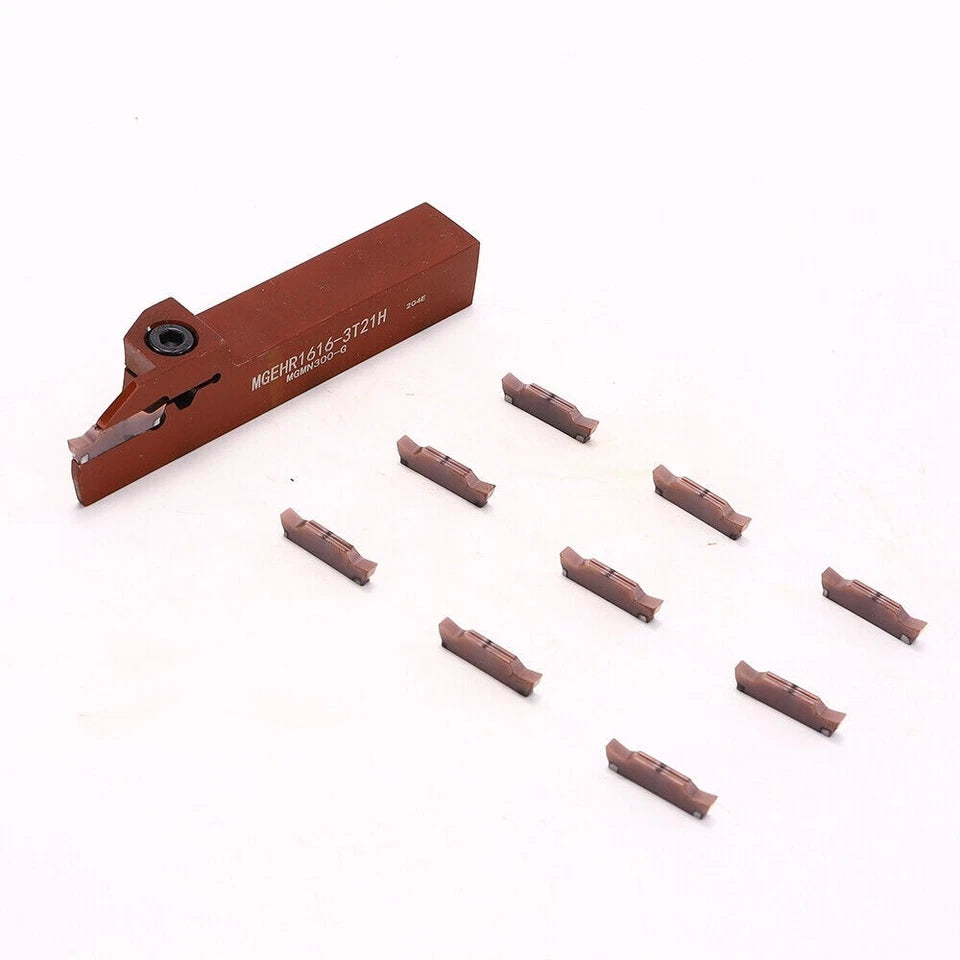 20mm Lathe Grooving Cutting Tool Holder With Carbide Grooving Insert