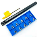 12mm Stfcr11 Aluminum Boring Turning Tool Holder + Tcgt110204 Carbide
