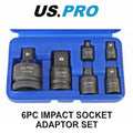 Us Pro Tools Impact Socket Adaptor Set, Reducer For Sockets, Wrench