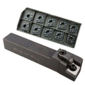 16mm Mclnl1616h12 Lathe Carbide Turning Tool Holder + Cnmg120408-tf
