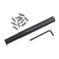 5 20mm Cnc Internal Cut-off Grooving Tool Holder+ 1.5mm Inserts