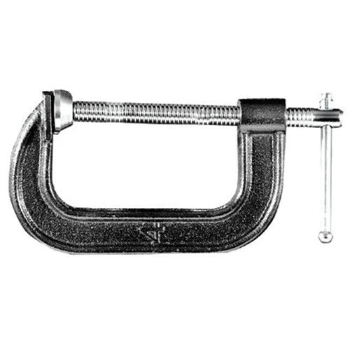 K Tool 70184 C-clamp, 4" Capacity, Made From Ductile Iron