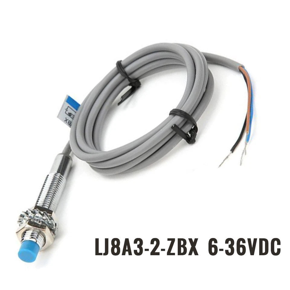 New M8 Inductive For Proximity Sensor Npn No Switch Lj8a3-2-z / Bx