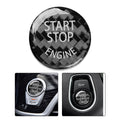 Carbon Fiber Car Key Cap Sticker For 1 For 2 3 4 5 6 7 X3 Long Lasting
