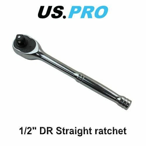 Us Pro 1/2 Dr Quick Release Straight Ratchet 4158