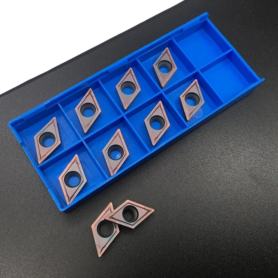 Dcmt11t304 Dcmt32.51 Carbide Inserts Turning Rhombus 55deg For Sducr