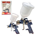 Hvlp Air Gravity Feed Spray Paint Gun 0.8mm 1.4mm