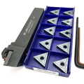 Mtjnr2020k22 Cnc Lathe Turning Tool Holder + Tnmg220404 Nn Carbide