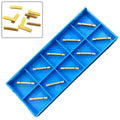 10* Grooving Cut Off Carbide Turning Inserts For 1.5mm Lathe Turning