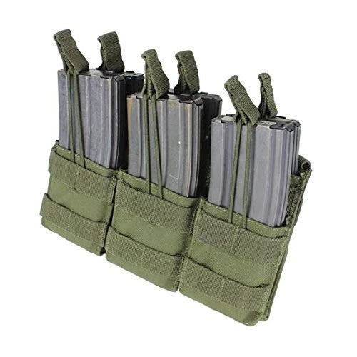 Od Green Molle Tactical Triple Stacker Mag Pouch