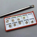 Solid Carbide C08k-sclcl06 Indexable Lathe Boring Bar 8 Mm Shank +